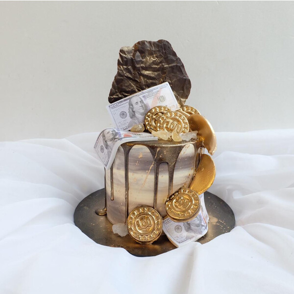 Money Coin Cake